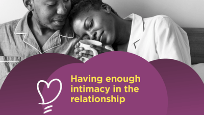 Do you have enough intimacy in your relationship?