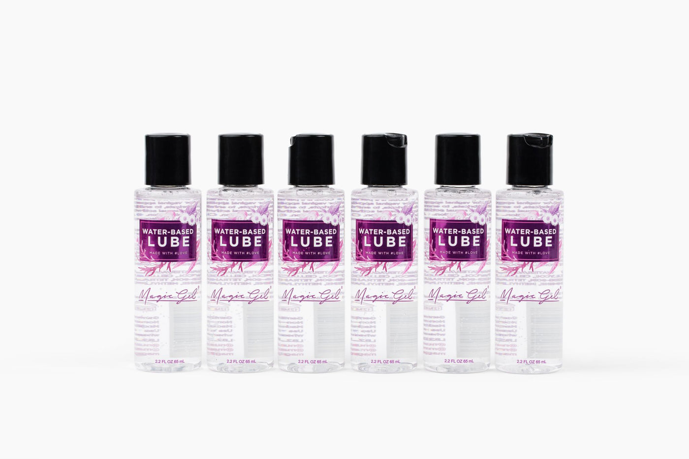 Magic Gel Water-Based Personal Lubricant | Lube for Men, Women and Couples | Clear Non-Staining | Unflavored